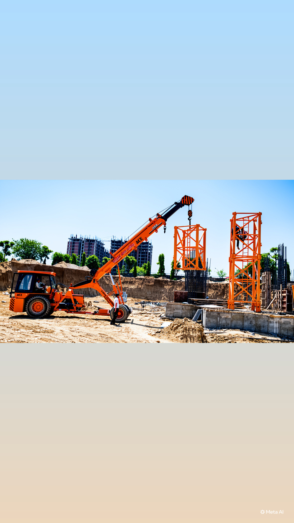 Plant and machinery erection project by Chouhan Crane Service