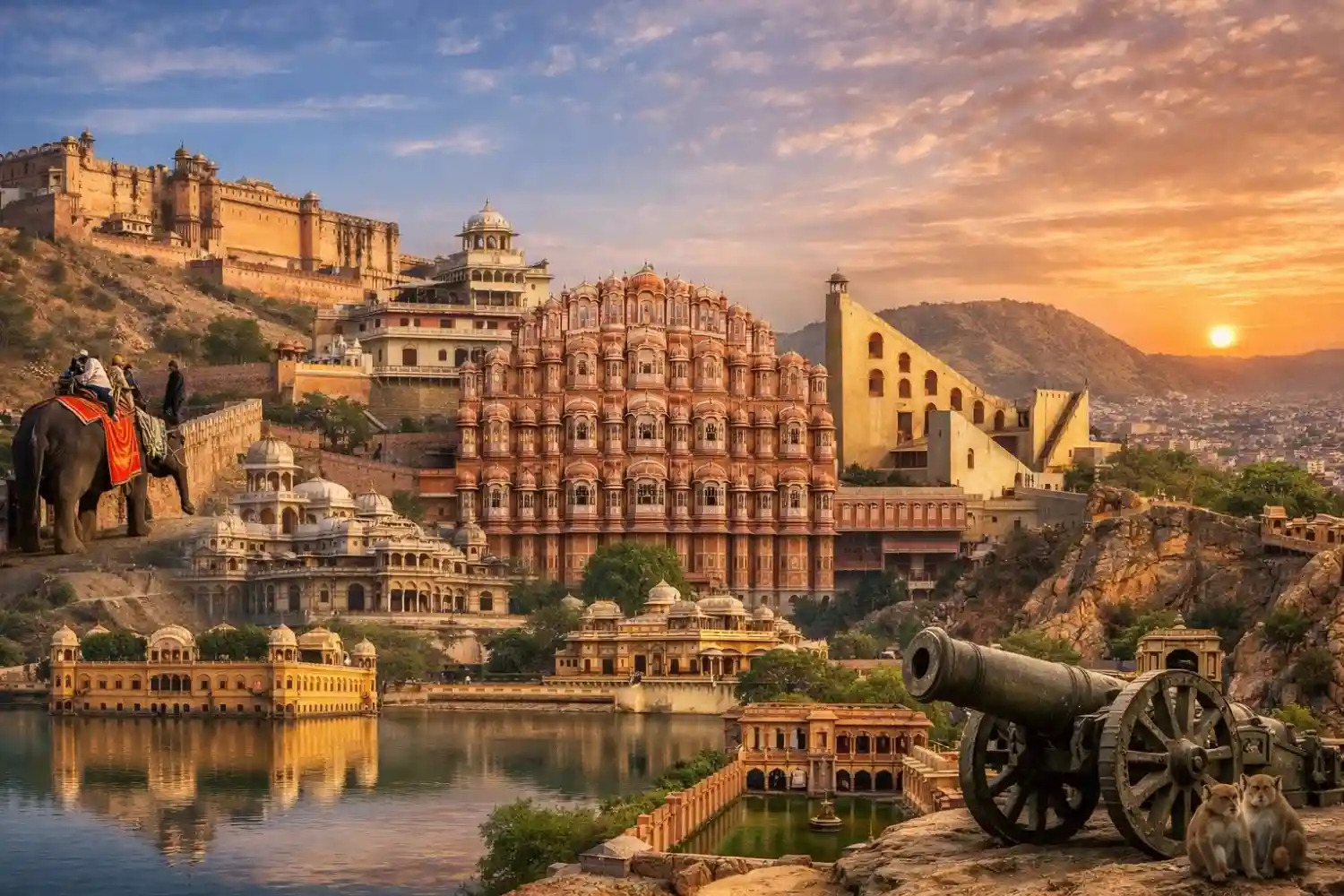 Roadside crane assistance in Jaipur city traffic